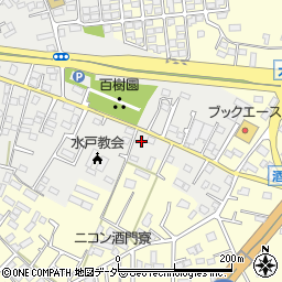 茨城県水戸市元吉田町2622-14周辺の地図