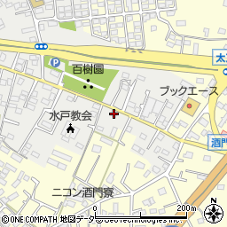 茨城県水戸市元吉田町2622-2周辺の地図