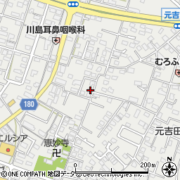 茨城県水戸市元吉田町1668周辺の地図