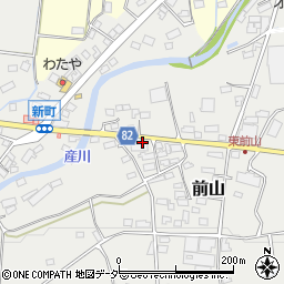 長野県上田市前山778-2周辺の地図