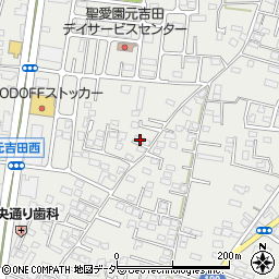 茨城県水戸市元吉田町1190-12周辺の地図
