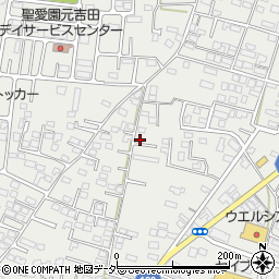 茨城県水戸市元吉田町1371-8周辺の地図