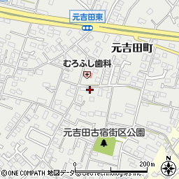 茨城県水戸市元吉田町2133-2周辺の地図