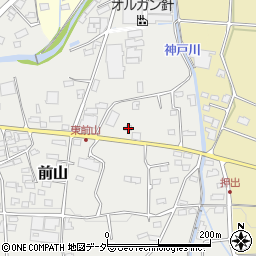 長野県上田市前山70周辺の地図