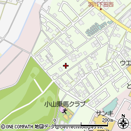 栃木県小山市羽川6周辺の地図