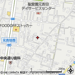 茨城県水戸市元吉田町1182周辺の地図