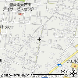 茨城県水戸市元吉田町1363-10周辺の地図
