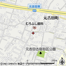 茨城県水戸市元吉田町2134-6周辺の地図