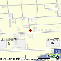 群馬県太田市大原町2579-14周辺の地図