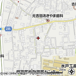 茨城県水戸市元吉田町973周辺の地図
