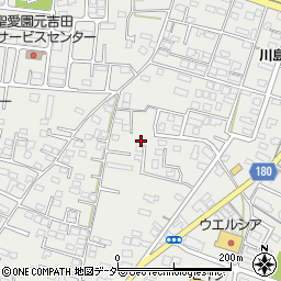 茨城県水戸市元吉田町1373-2周辺の地図