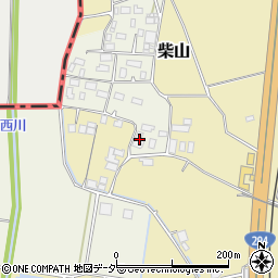 茨城県筑西市口戸2-3周辺の地図