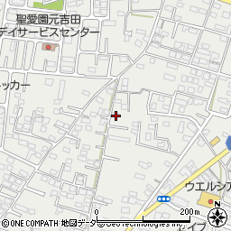 茨城県水戸市元吉田町1371-2周辺の地図