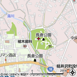 長倉神社周辺の地図
