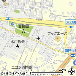 茨城県水戸市元吉田町2623-3周辺の地図