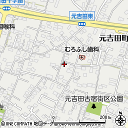 茨城県水戸市元吉田町2204-2周辺の地図