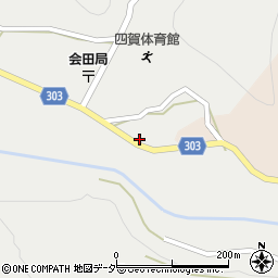 長野県松本市会田677周辺の地図