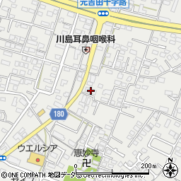 茨城県水戸市元吉田町1640-3周辺の地図