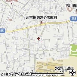 茨城県水戸市元吉田町1005-11周辺の地図