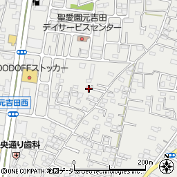 茨城県水戸市元吉田町1183-3周辺の地図