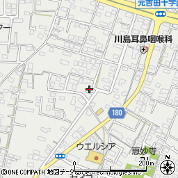 茨城県水戸市元吉田町815-5周辺の地図