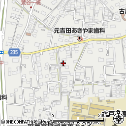 茨城県水戸市元吉田町973-3周辺の地図
