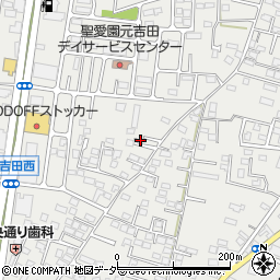 茨城県水戸市元吉田町1190-18周辺の地図