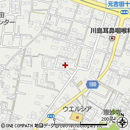 茨城県水戸市元吉田町817-12周辺の地図