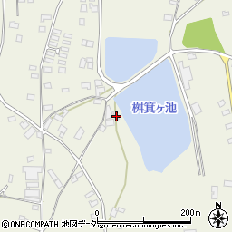 茨城県桜川市友部1827-5周辺の地図
