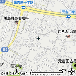 茨城県水戸市元吉田町2214-1周辺の地図