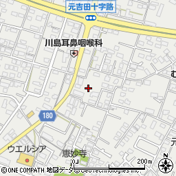 茨城県水戸市元吉田町1641-5周辺の地図
