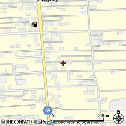 群馬県太田市大原町220周辺の地図