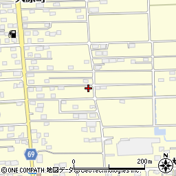 群馬県太田市大原町217周辺の地図