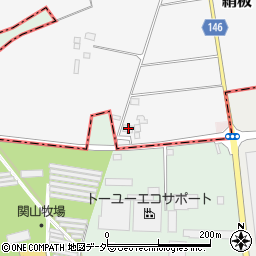 栃木県下野市絹板799周辺の地図