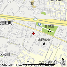 茨城県水戸市元吉田町2164-3周辺の地図
