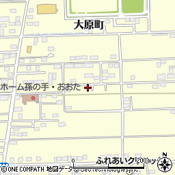 群馬県太田市大原町195-12周辺の地図