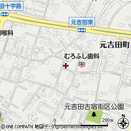 茨城県水戸市元吉田町2202-4周辺の地図