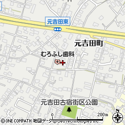 茨城県水戸市元吉田町2196-9周辺の地図