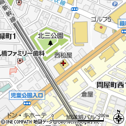 西松屋高崎緑町店周辺の地図