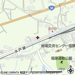 福原郵便局周辺の地図