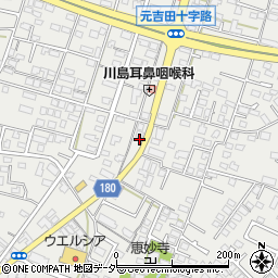 茨城県水戸市元吉田町1639周辺の地図