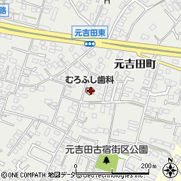 茨城県水戸市元吉田町2197-12周辺の地図