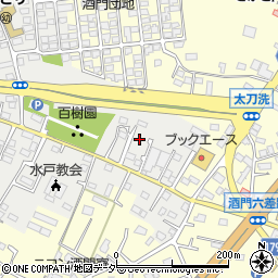 茨城県水戸市元吉田町2623-14周辺の地図