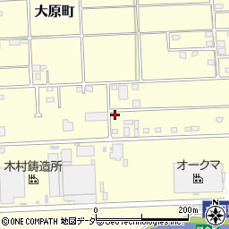 群馬県太田市大原町2579-1周辺の地図