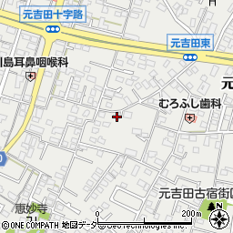 茨城県水戸市元吉田町2218-2周辺の地図