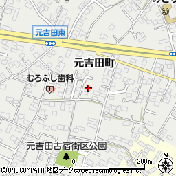 茨城県水戸市元吉田町2181-1周辺の地図