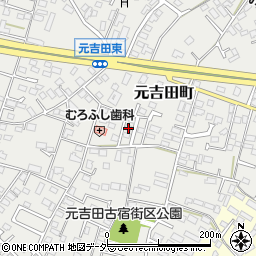 茨城県水戸市元吉田町2189-3周辺の地図