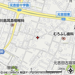 茨城県水戸市元吉田町2217-1周辺の地図
