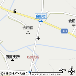 長野県松本市会田708周辺の地図