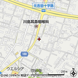 茨城県水戸市元吉田町1640-4周辺の地図